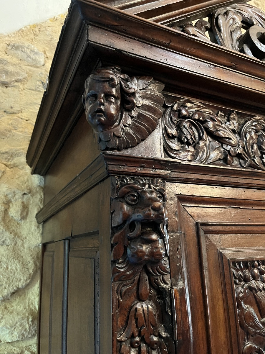 Armoire de Sumène XVIIe siècle -photo-4