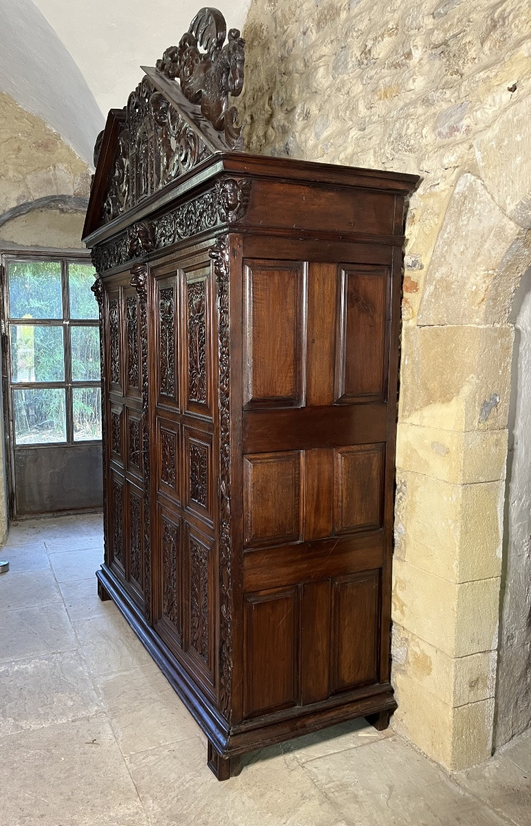 Armoire de Sumène XVIIe siècle -photo-8