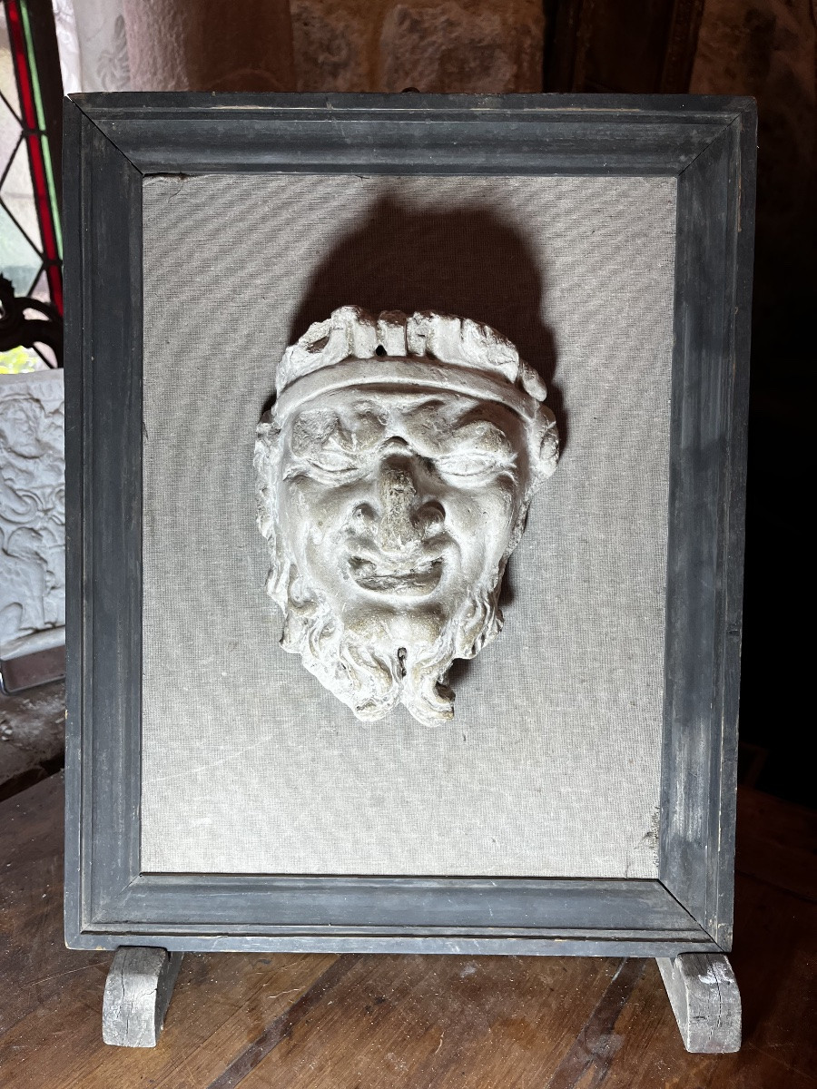 Plâtre d’atelier de Jean Carriés -photo-1