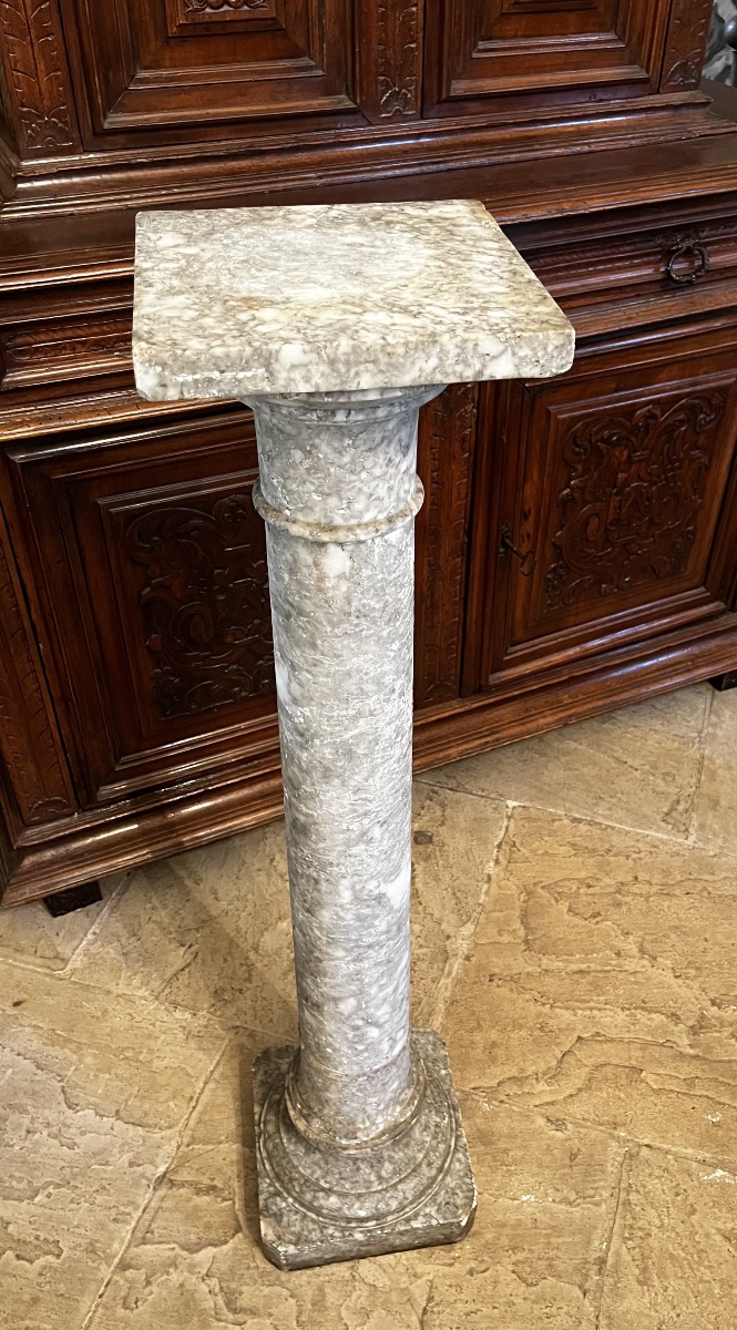 Gray Marble Column -photo-2