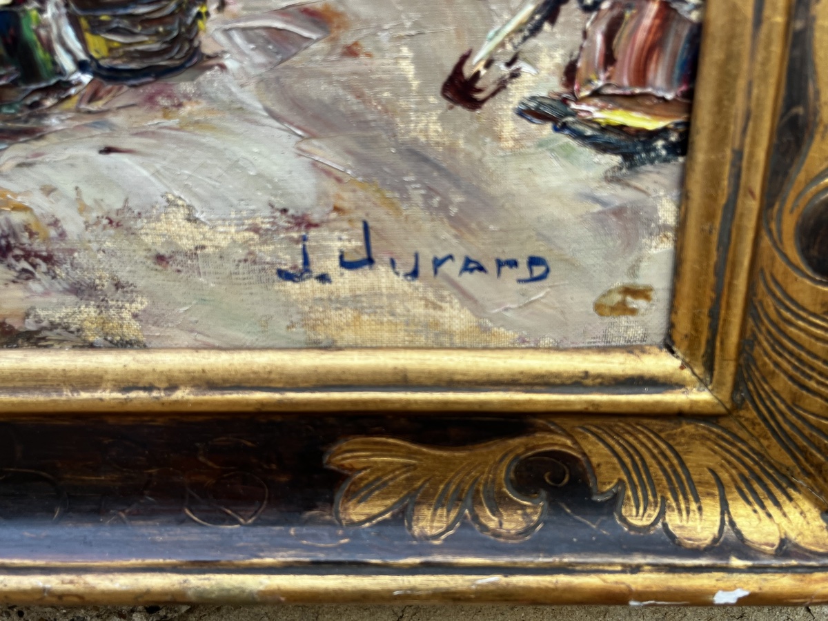 Oil On Canvas By Joseph Hurard (1887–1956) -photo-2