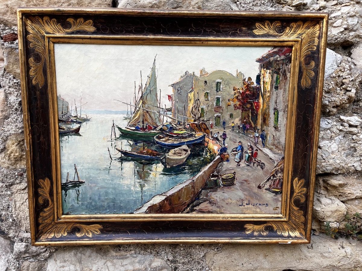 Oil On Canvas By Joseph Hurard (1887–1956) 