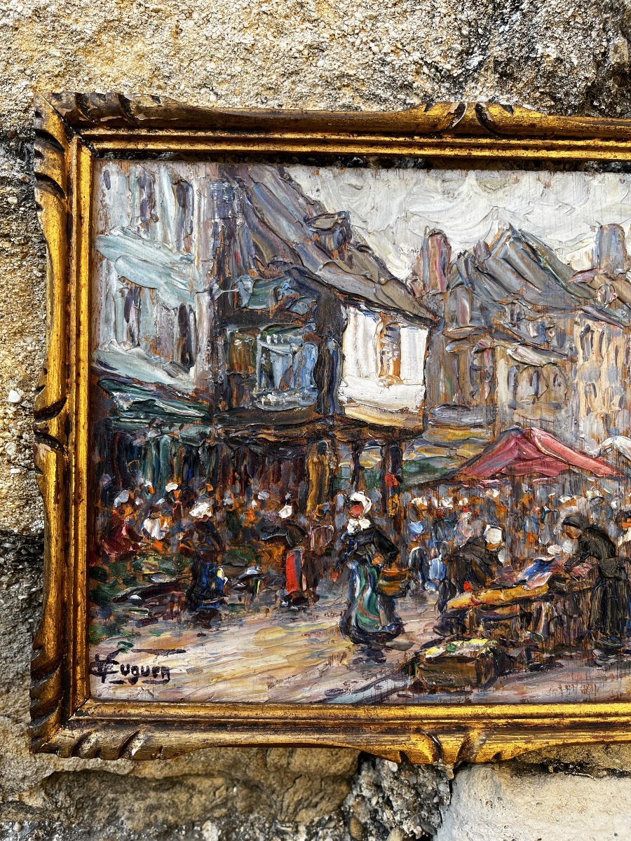 Portorson Market, Victor Louis Cuguen (1882–1969) -photo-1