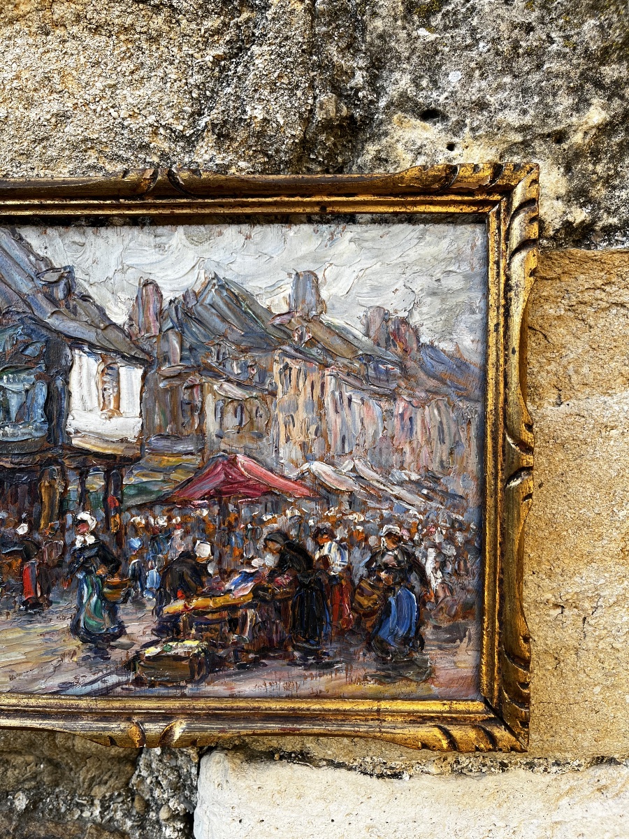 Portorson Market, Victor Louis Cuguen (1882–1969) -photo-2
