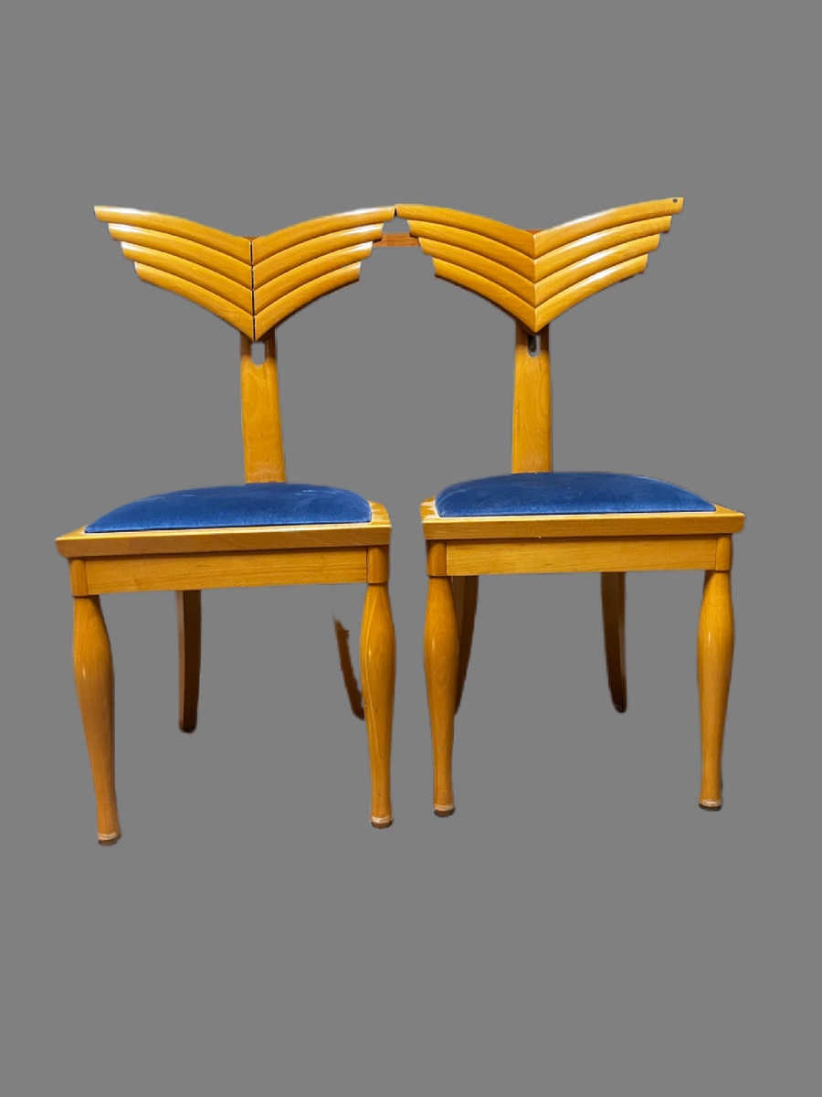 Table And Two Chairs  By Massimo Scolari -photo-1