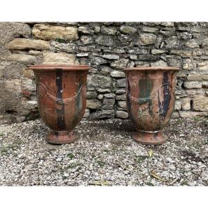 Pair Of Anduze Vases 