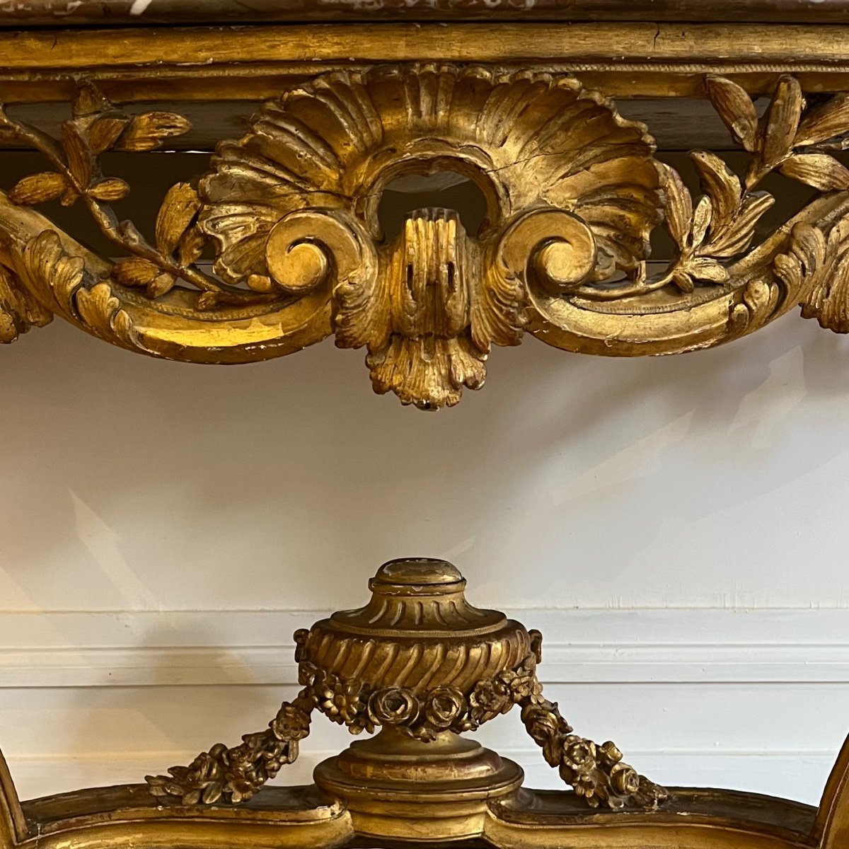 Important Louis XV Period Console-photo-8