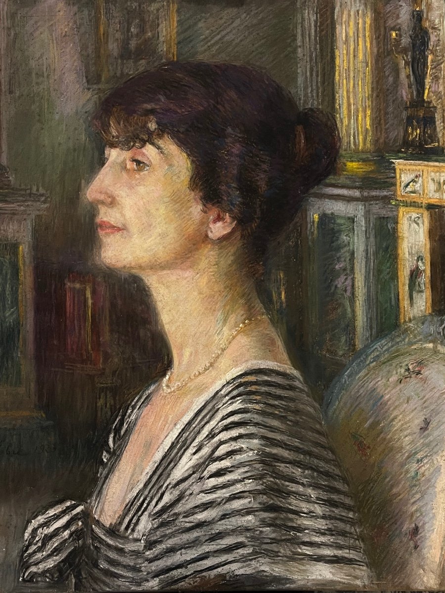 Portrait De Femme, Maurice Lobre