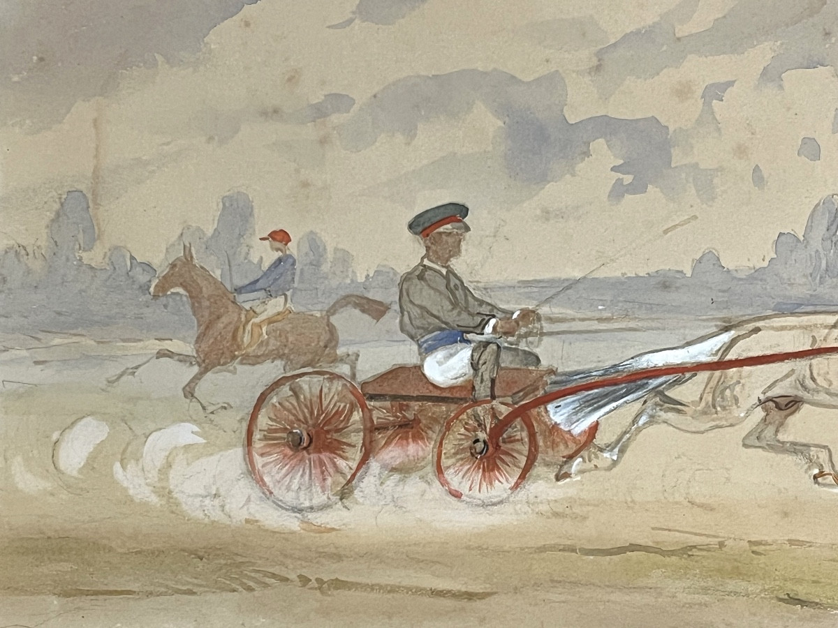 Arthur Marie Comte du Passage. Chevaux-photo-4