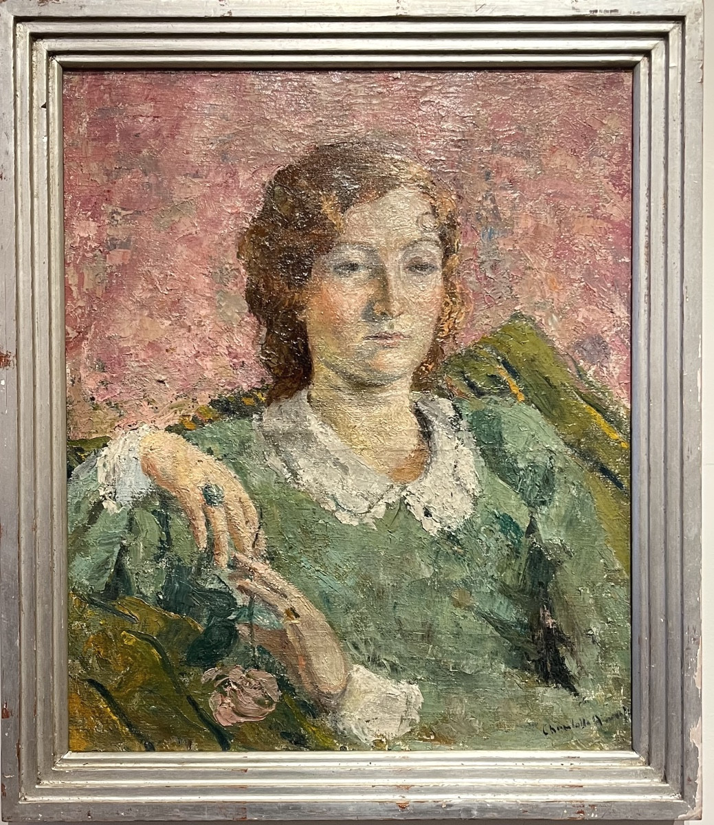 Charlotte Aimé, Portrait Of A Woman.