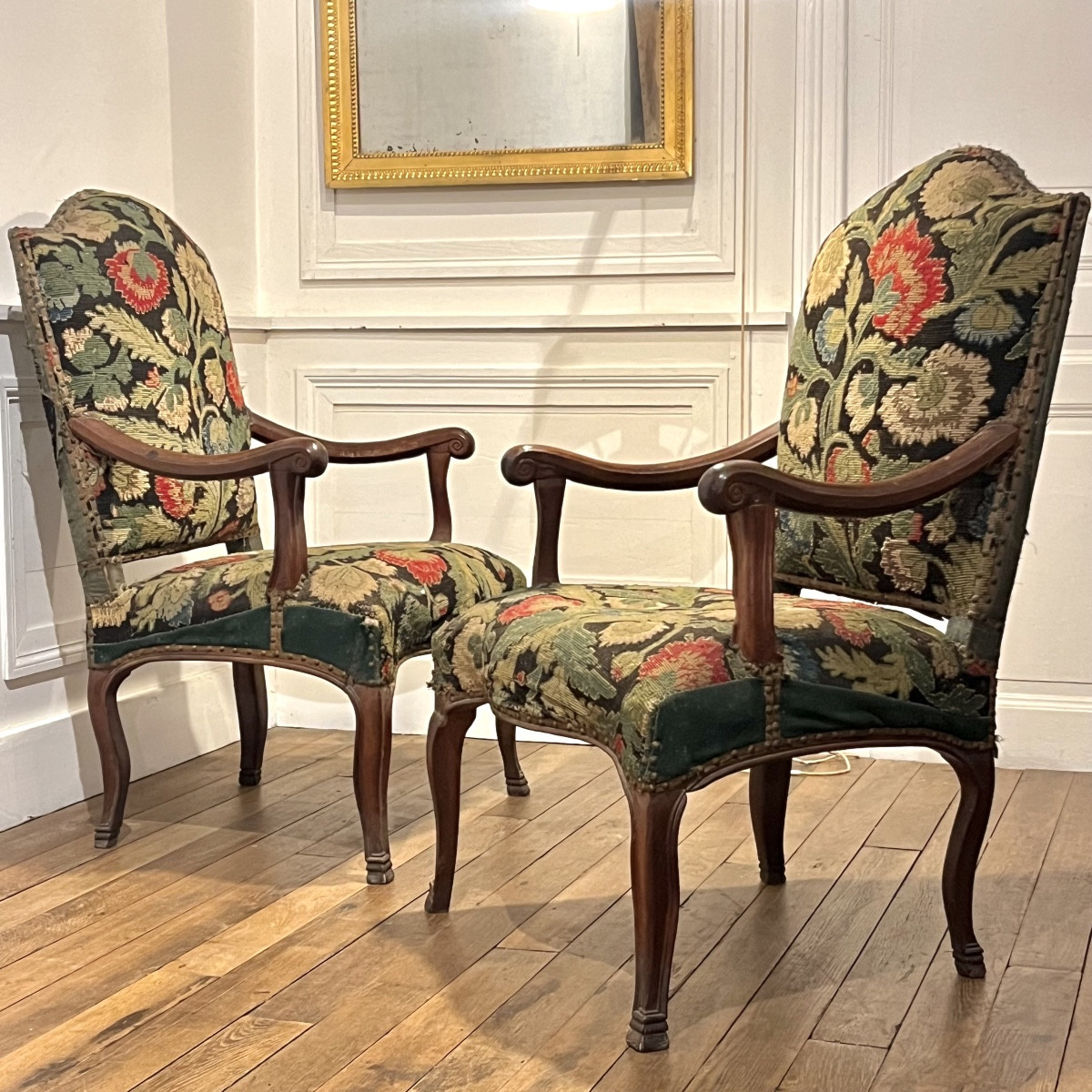 Pair Of Early 18th Century Armchairs
