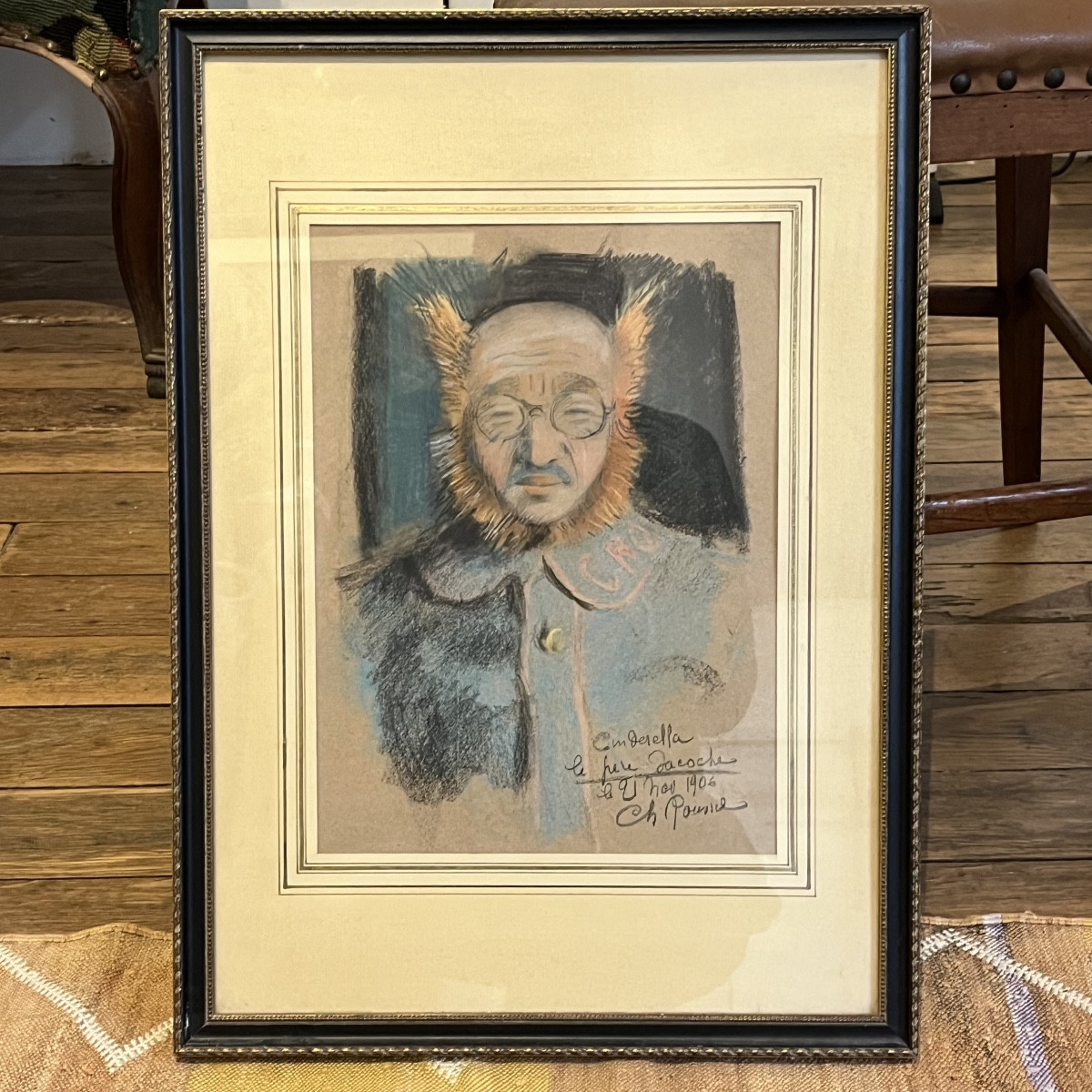 Portrait Of Charles Roussel-photo-3