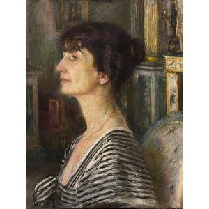 Portrait Of A Woman, Maurice Lobre
