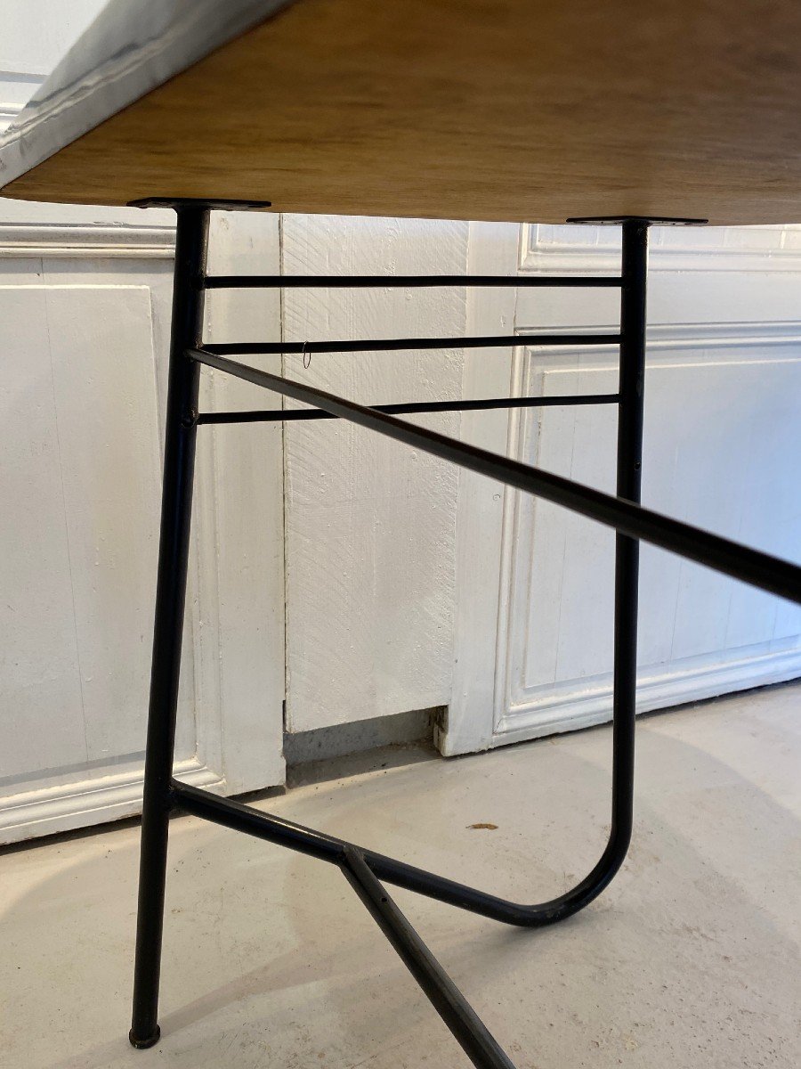 Bureau & Chaise 1956 Jean Louis Bonnant Pour Jacques Tati Design France 1950-photo-3