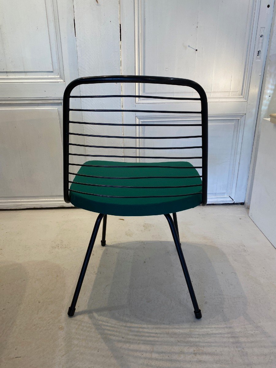Bureau & Chaise 1956 Jean Louis Bonnant Pour Jacques Tati Design France 1950-photo-6
