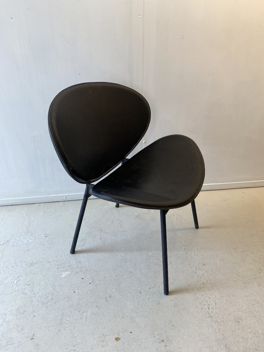 Bergère Armchair, 20th-century Design In The Style Of Jacobsen Or Paulin