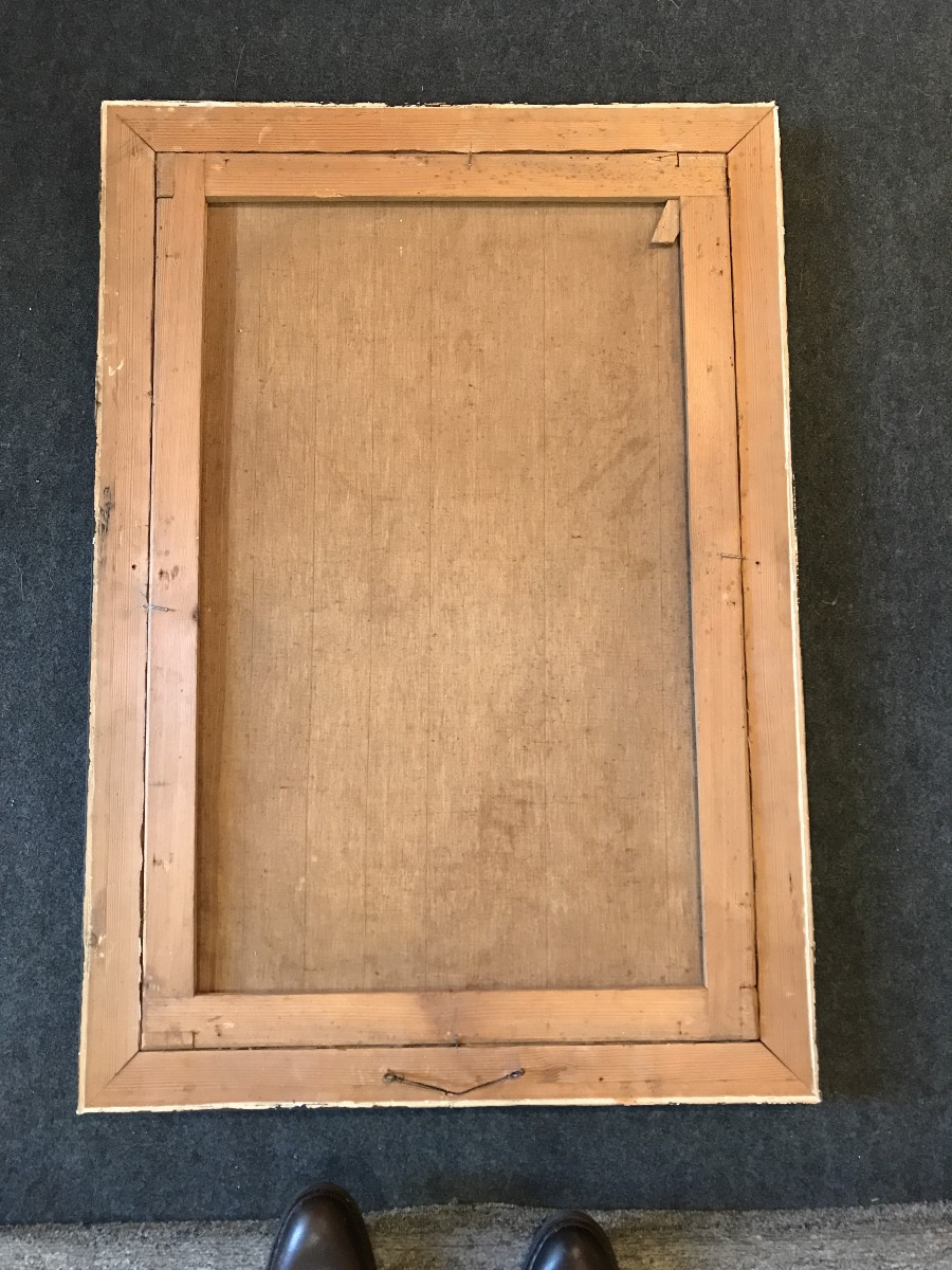 Clovis Cazes. portrait femme espagnole, flamenca vers 1910. Casa Velasquez. Huile sur toile.-photo-2