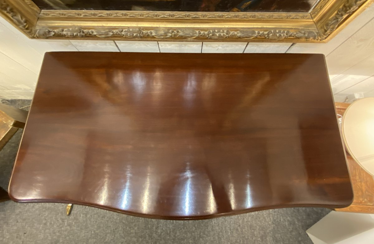 18th Century Bordeaux Commode, Bordeaux Port Workshops, Tomb Shape, Solid Mahogany -photo-4