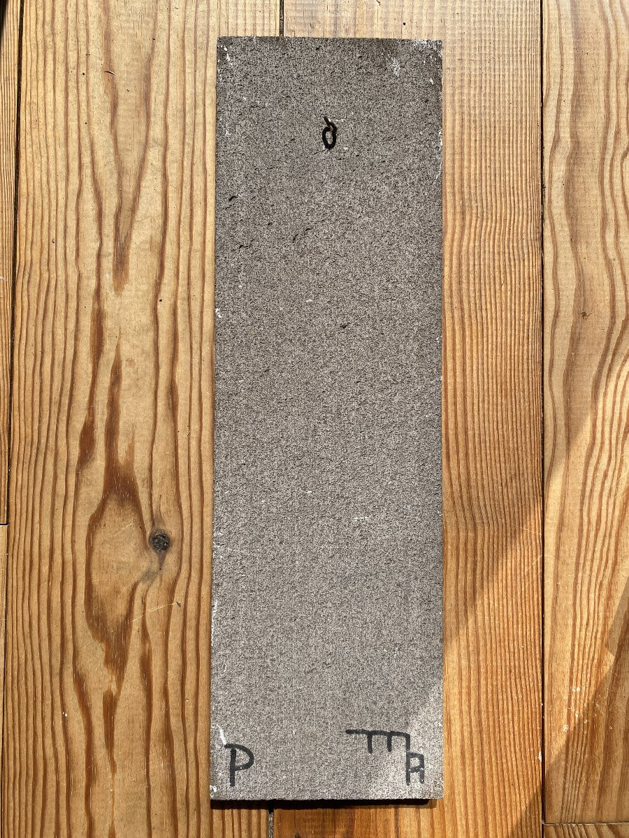 Decorative Lava Stone Plaque Circa 1960 Enameled Bas-relief (in The Style Of Lurçat, Correct)-photo-1