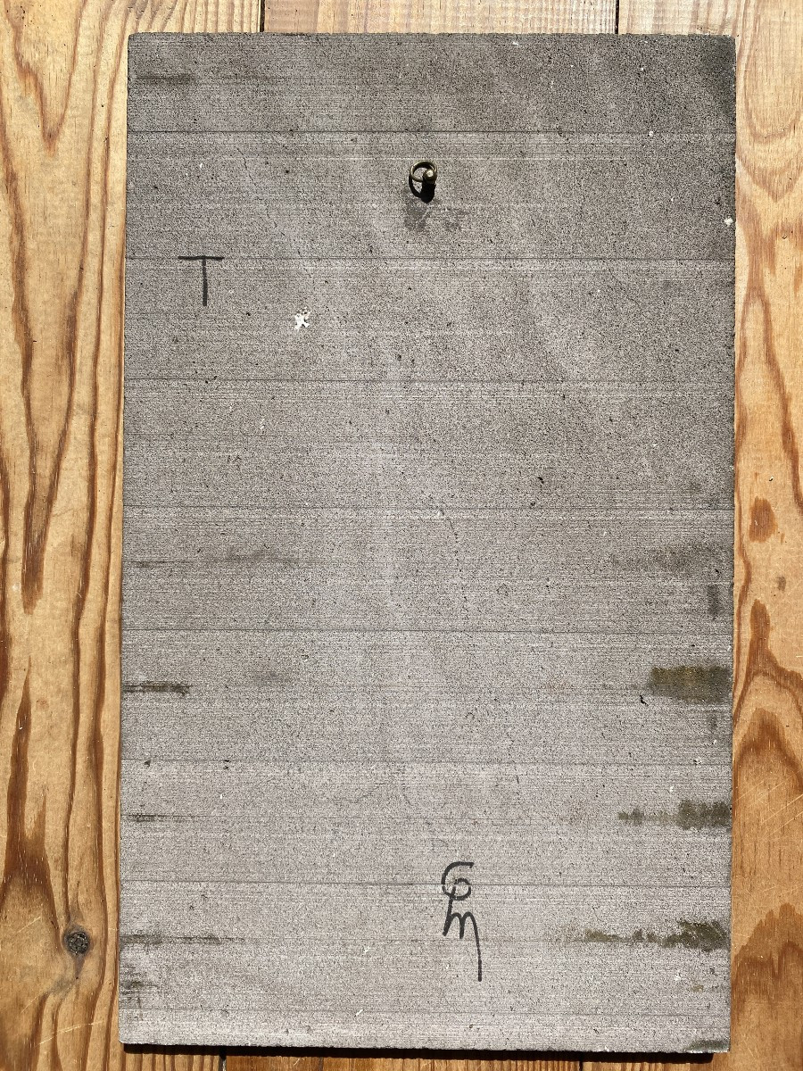 Decorative Lava Stone Plaque Circa 1960 Enameled Bas-relief (in The Style Of Lurçat, Correct)-photo-1