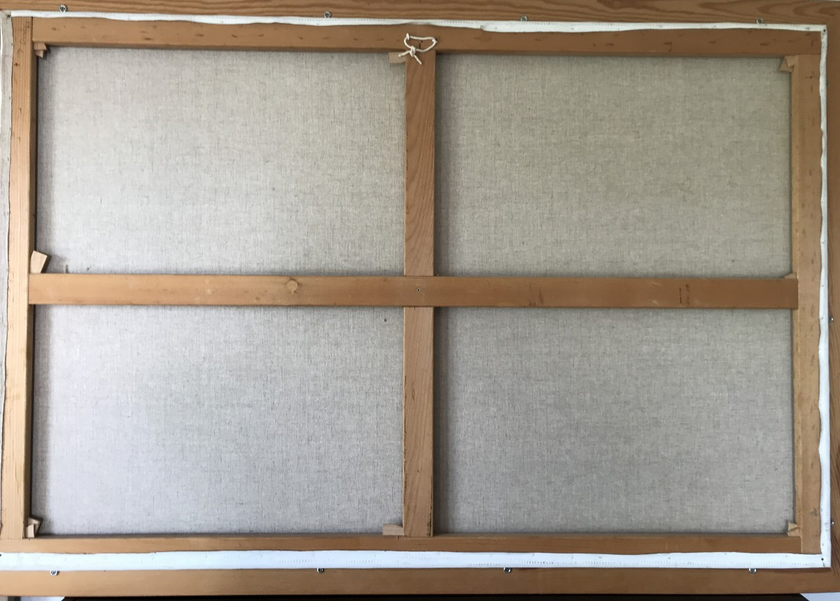 Important Painting, Lively Beach Scene Signed M. Clauzade, Arcachon, Deauvile, Biarritz-photo-4