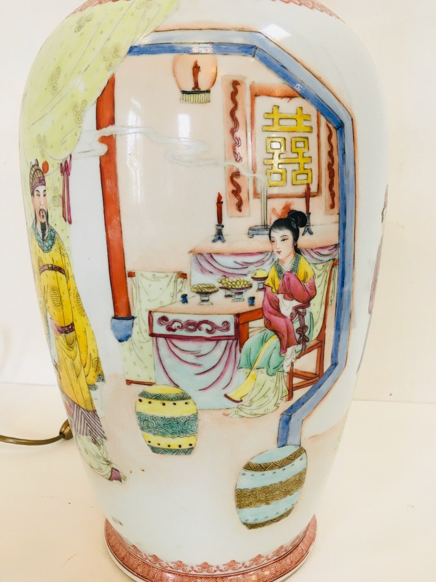 20th Century Chinese Porcelain Vase-photo-2