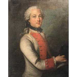 Portrait ancien de Louis XV entourage de Hyacinthe Rigaud Royauté huile sur toile XVIIIème.