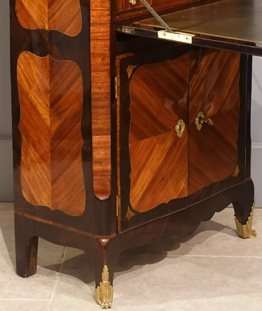 Secrétaire d'époque Louis XV estampillé J.BIRCKLÉ-photo-5
