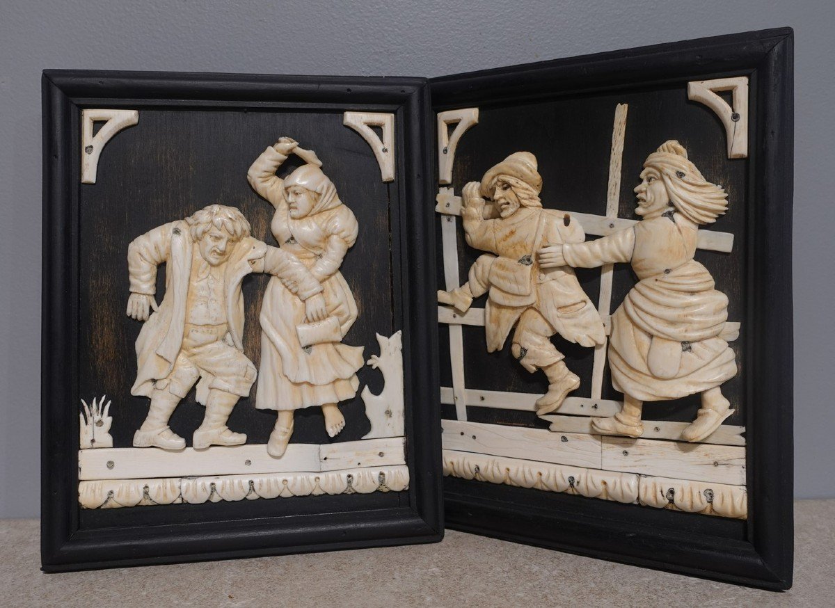 Humorous Scenes  – Germany 18th Century