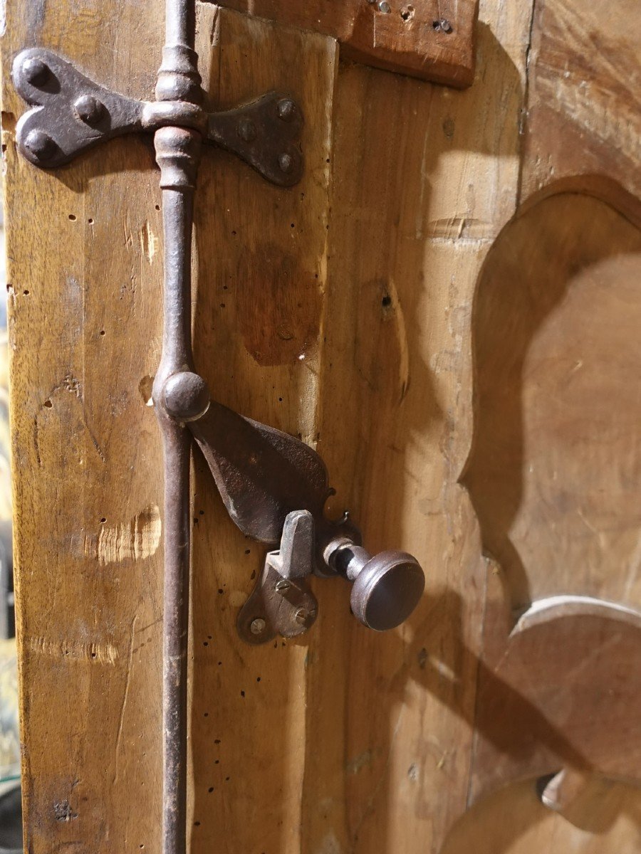Provençal Walnut Cabinet From The 18th Century-photo-7