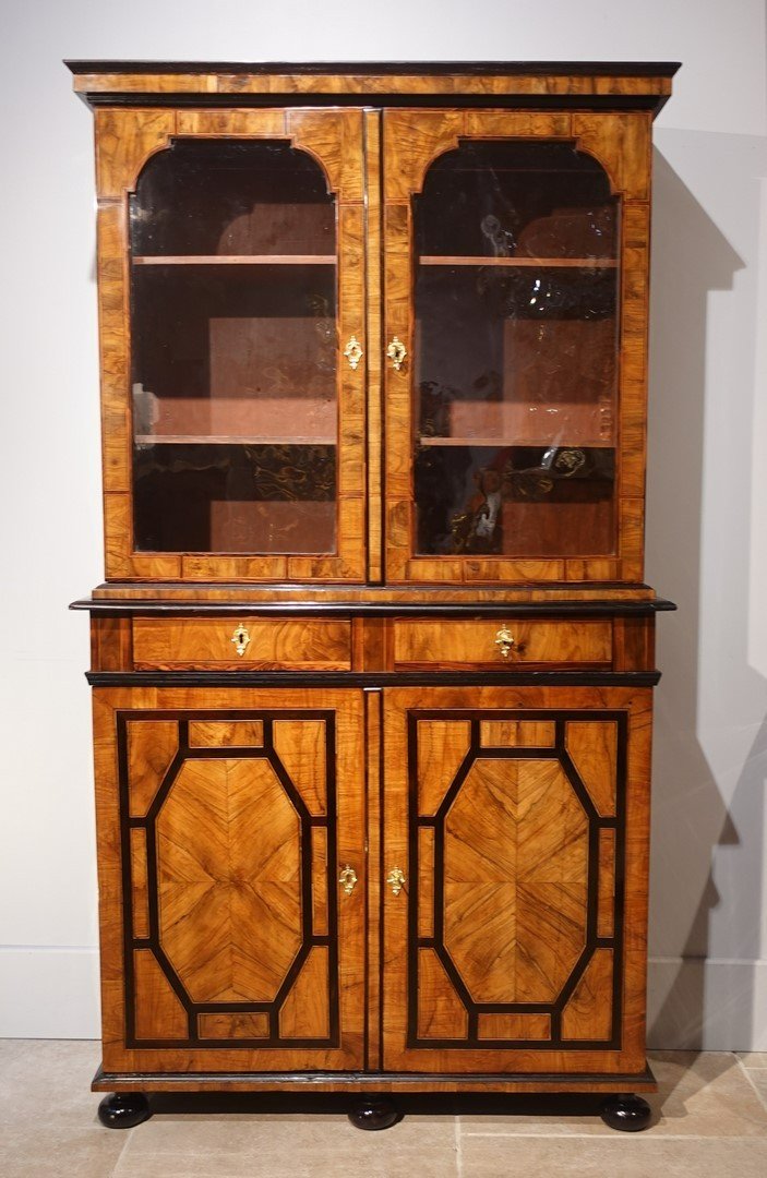 Bibliothèque / Vitrine Louis XIV Thomas Hache  Circa 1700/1710