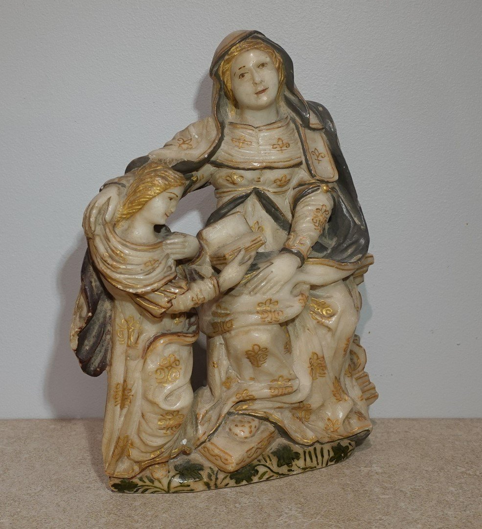 Saint Anne Sculpture, Sicily, Trapani, Late 16th Century-photo-2