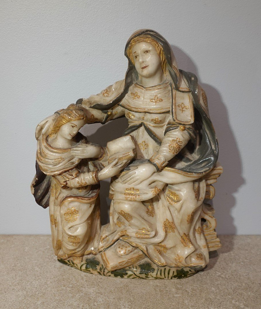 Saint Anne Sculpture, Sicily, Trapani, Late 16th Century