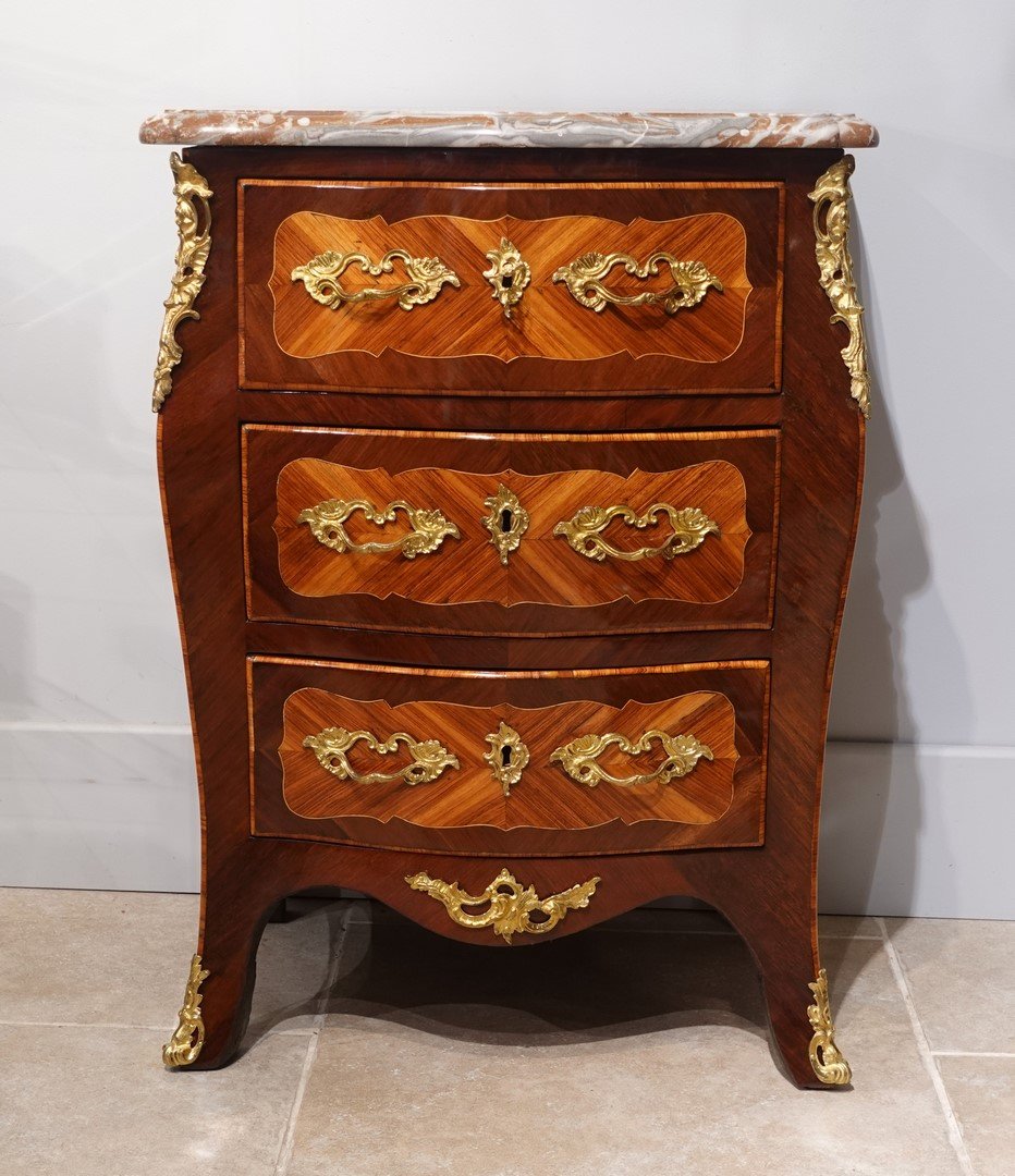 A Commode Stamped J. Birckle Dating From The 18th Century-photo-2