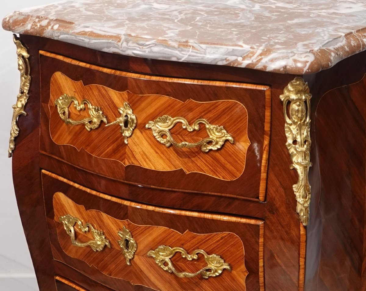 A Commode Stamped J. Birckle Dating From The 18th Century-photo-4