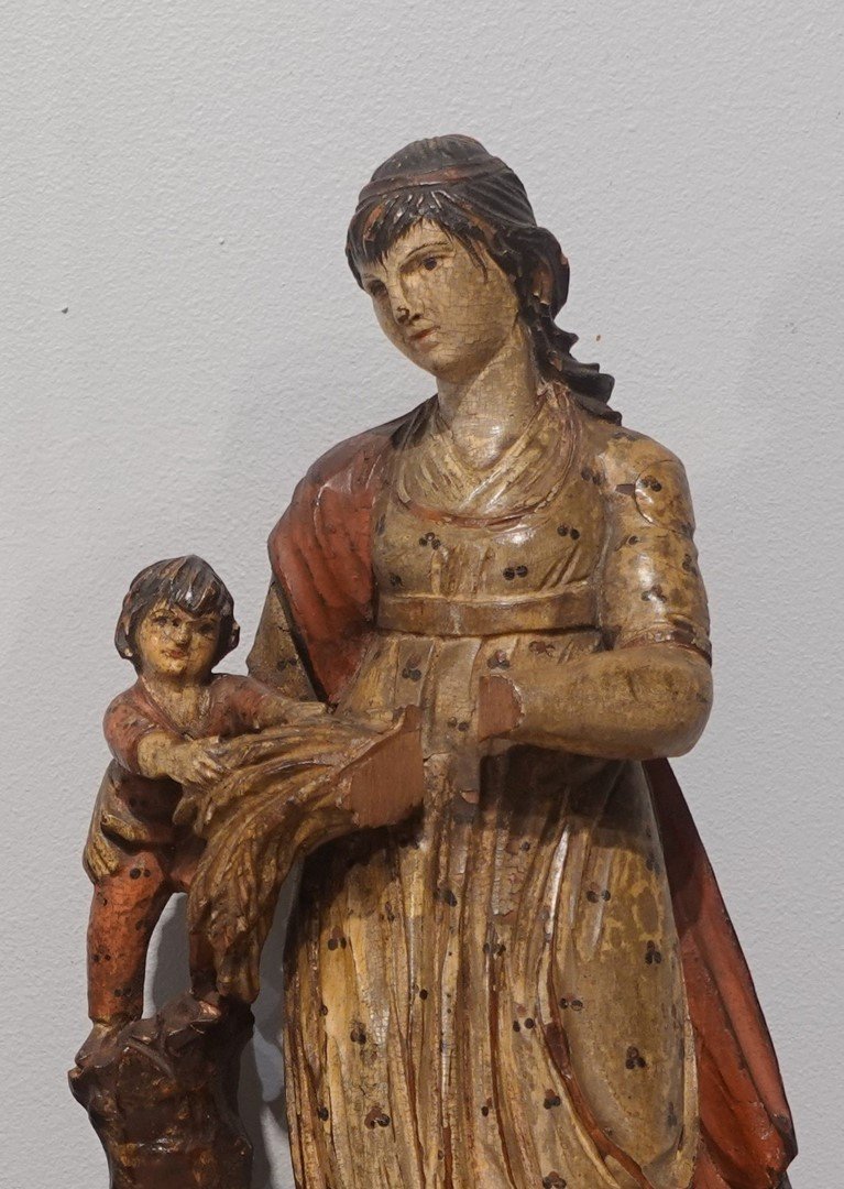 Statuettes Representing The Allegory Of The Four Seasons, 18th Century-photo-6