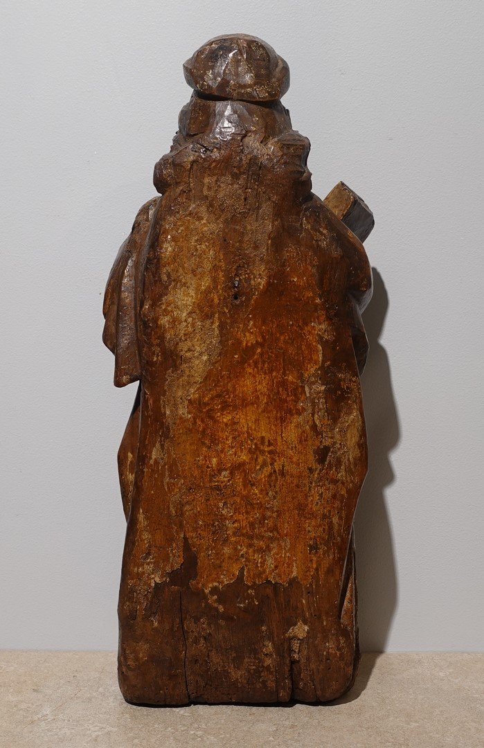 Sculpture Saint Jacques XVI° siècle – Bourgogne-photo-2