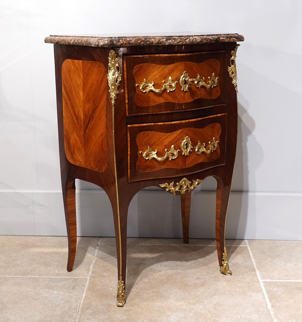 18th-century Commode Stamped Ib Hedouin-photo-2