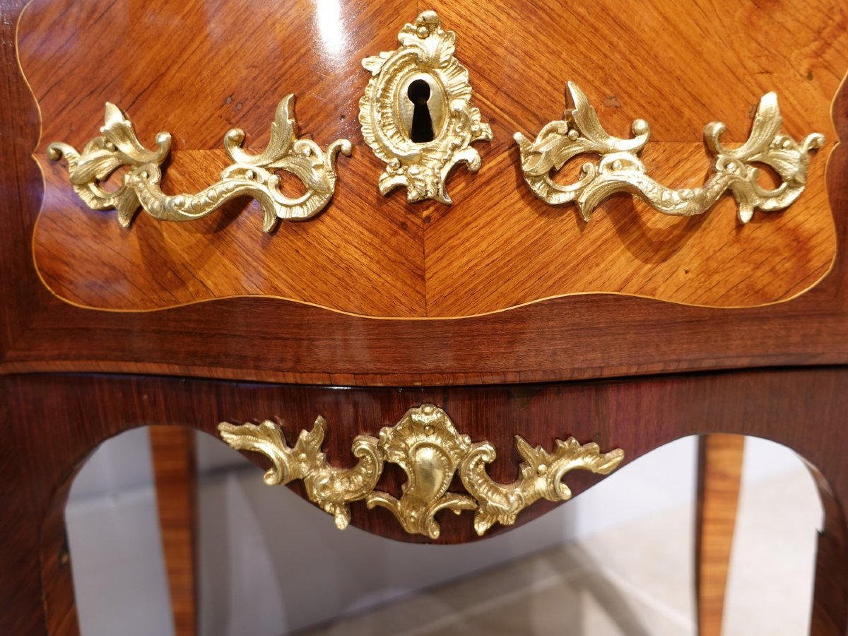 18th-century Commode Stamped Ib Hedouin-photo-3