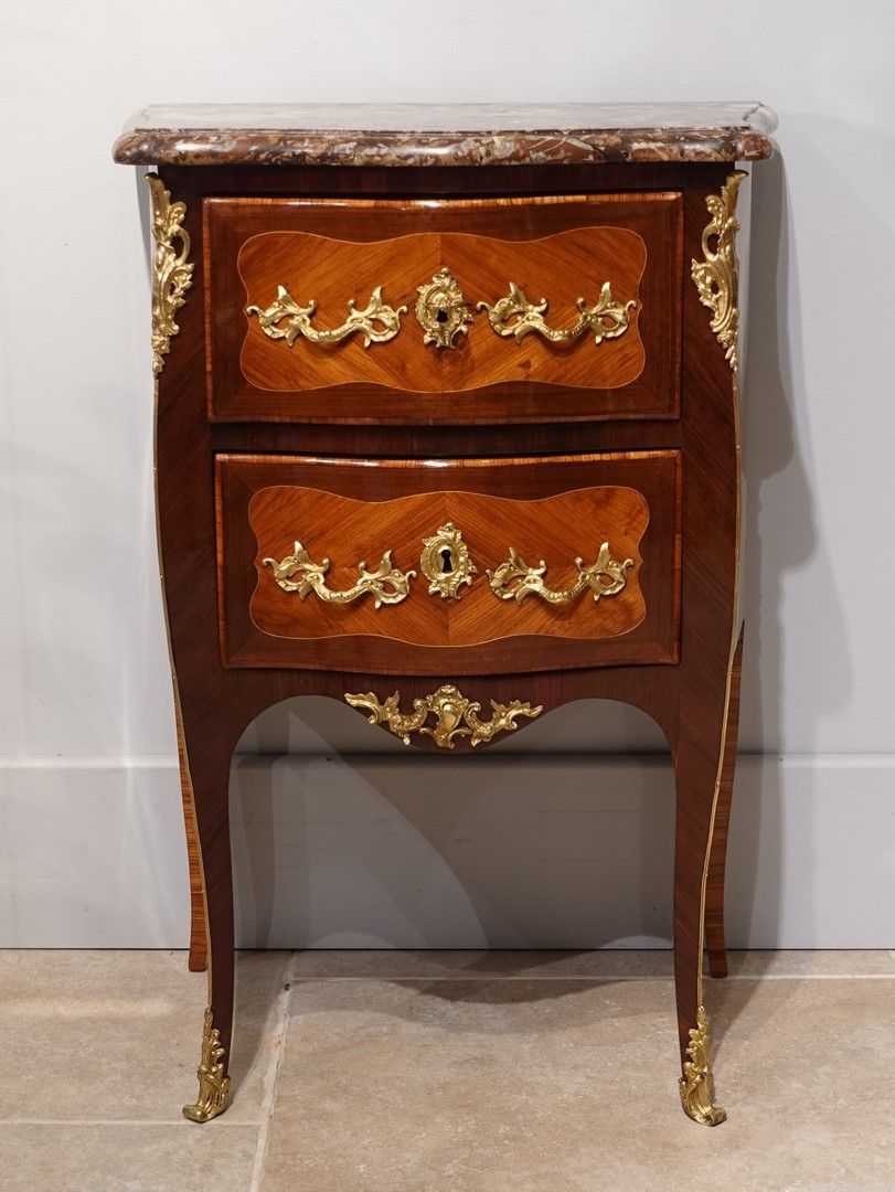 18th-century Commode Stamped Ib Hedouin
