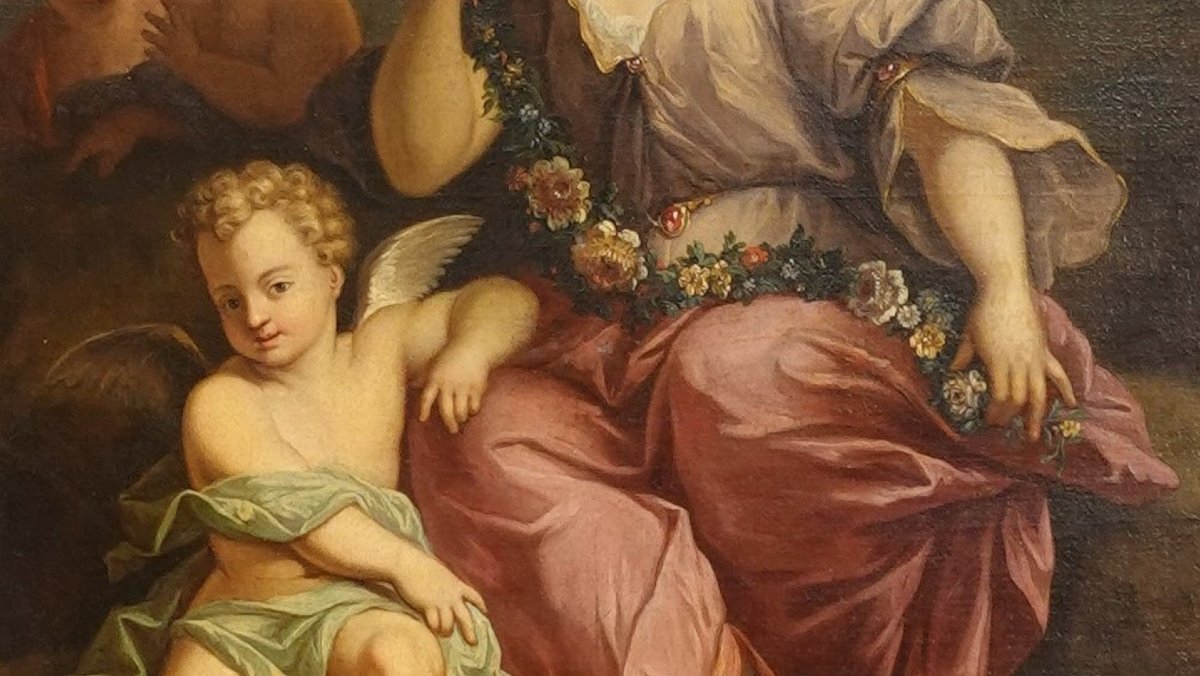 Allégorie De l'été - Pierre-jacques Cazès (1676 – 1754)-photo-3