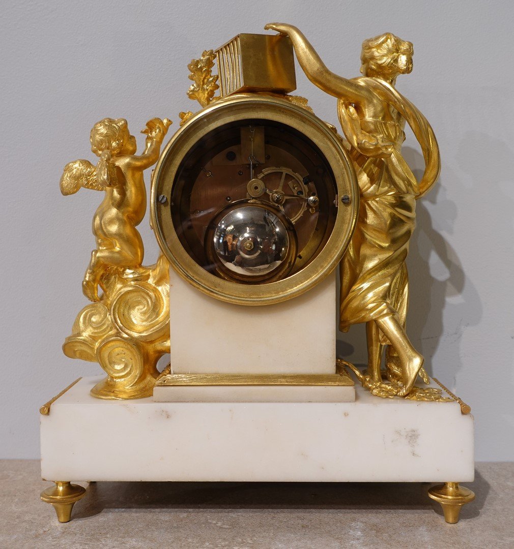 Pendule Louis XVI – Gille l'Ainé à Paris -photo-6