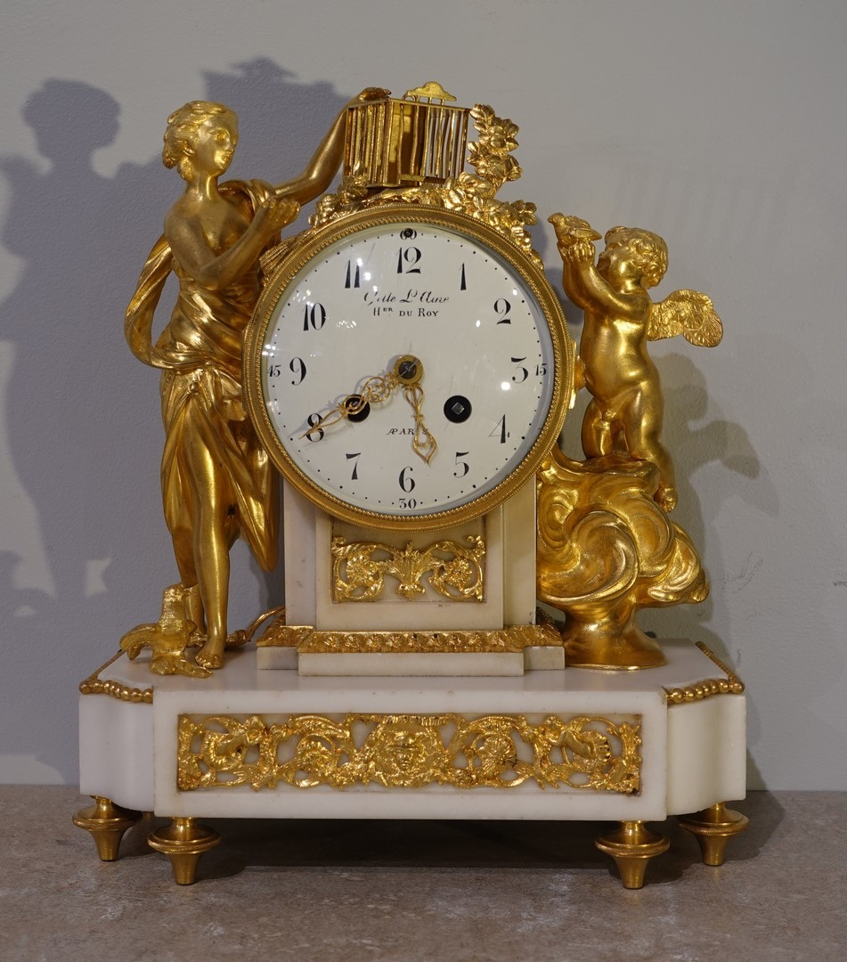 Pendule Louis XVI – Gille l'Ainé à Paris 