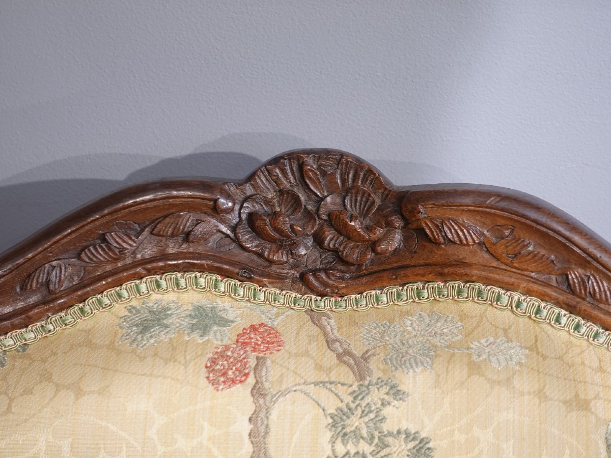 Pair Of Large 18th-century Cabriolet Armchairs-photo-3