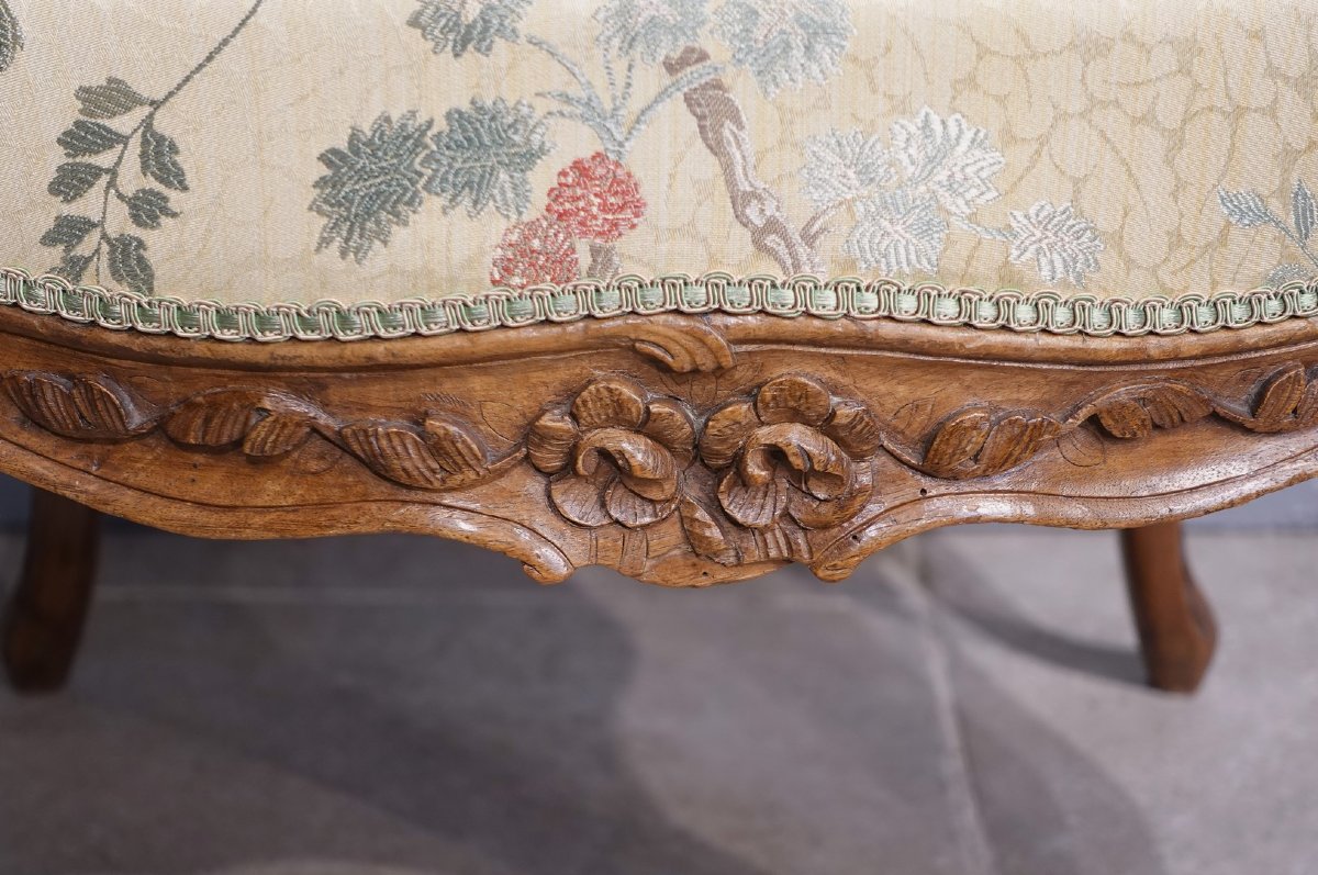 Pair Of Large 18th-century Cabriolet Armchairs-photo-1