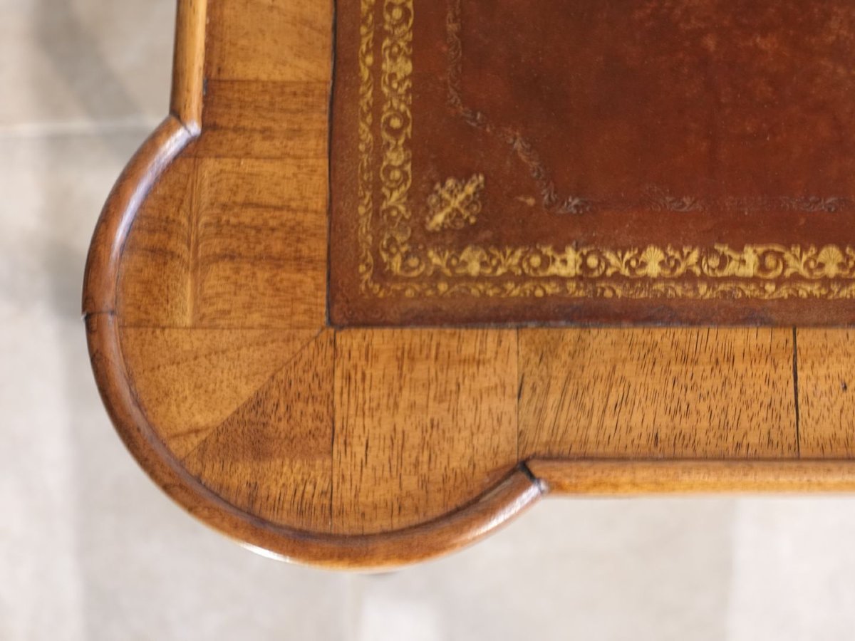 18th Century Lyonnais Walnut Games Table-photo-8
