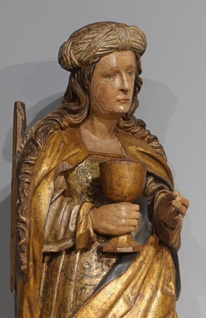 Sculpture Marie-Madeleine – Allemagne du sud - XVI° siècle-photo-1