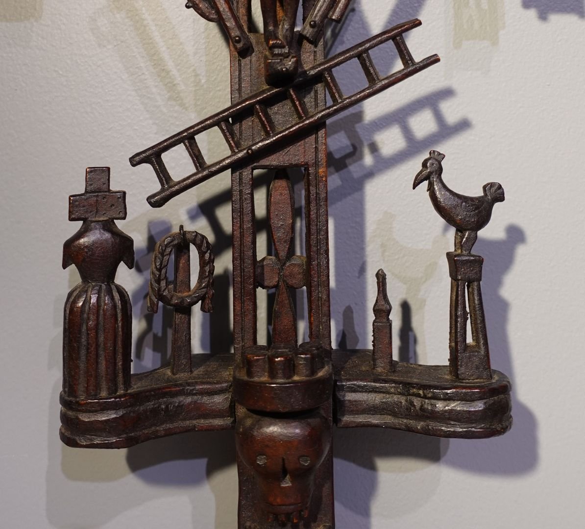 Bargeman’s Cross Featuring The Instruments Of The Passion – Late 19th Century-photo-3