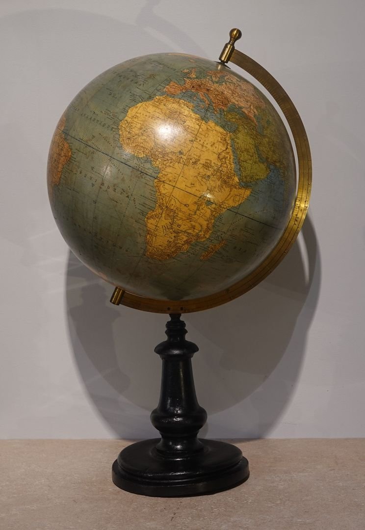 Grand globe terrestre par Charles PERIGOT (1828-1885)-photo-4