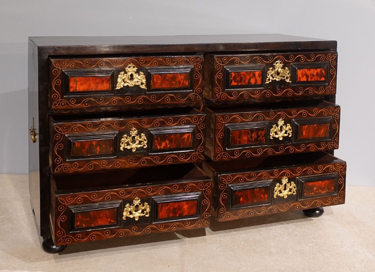 Cabinet de voyage Espagne XVII° siècle-photo-3